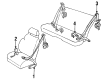 Toyota Celica Seat Belt Diagram - 73380-20240-02