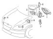 Toyota Echo Airbag Diagram - 73970-52010-E0