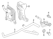 Toyota Highlander Transmission Oil Cooler Diagram - 33493-F6010