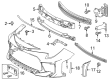 Toyota GR Corolla Bumper Cover Diagram - 52119-1A970