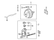 Toyota Tacoma Brake Booster Diagram - 44610-04040