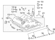 Toyota Prius Fuel Tank Diagram - 77001-47071