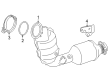 Toyota Tundra Catalytic Converter Diagram - 17500-F4020