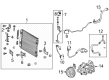 Toyota 4Runner A/C Compressor Clutch Diagram - 88410-60530