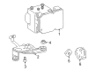 Toyota ABS Control Module Diagram - 44050-0C310
