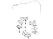 Toyota Land Cruiser Engine Mount Diagram - 12361-17011