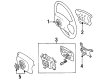 Toyota Previa Steering Wheel Diagram - 45100-28050-B0