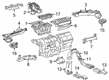 Toyota Prius AWD-e Air Duct Diagram - 87215-47030