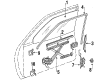 Toyota Tercel Window Run Diagram - 68141-16160
