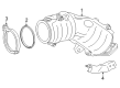 Toyota Land Cruiser Catalytic Converter Diagram - 17400-F0040