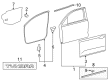 Toyota Tundra Weather Strip Diagram - 68160-0C030