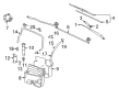 Toyota Windshield Washer Pump Diagram - 85330-35070