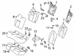 Toyota Corolla Seat Cushion Diagram - 71503-02730
