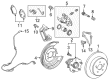 Toyota Corolla iM Brake Rotor Diagram - 42431-12290