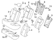Toyota Corolla Armrest Diagram - 72830-02F91-C1