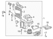 Toyota Blower Motor Resistor Diagram - 87138-52010
