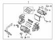 Toyota Yaris iA Ambient Temperature Sensor Diagram - 88625-WB001