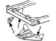 Toyota 4Runner Rear Crossmember Diagram - 51209-35140
