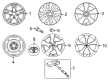 Toyota Prius Spare Wheel Diagram - 42611-47360