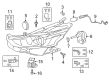 Toyota Prius V Headlight Diagram - 81140-47670