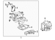 Toyota Heater Control Valve Diagram - 87240-08020