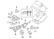 Toyota Yaris Headlight Switch Diagram - 84140-47140