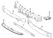 Toyota Crown Signia Bumper Diagram - 52021-30240