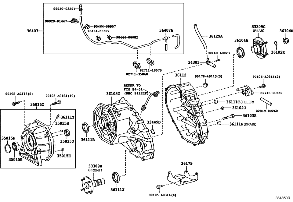 Toyota 90105-A0176 Bolt, Flange
