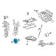 Toyota Prius AWD-e Harmonic Balancer Diagram - 13470-24020