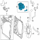Toyota Sequoia Coolant Reservoir Diagram - 164A2-F4010
