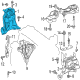 Toyota Prius AWD-e Engine Mount Diagram - 12305-24050