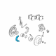 Toyota Previa Brake Shoe Set Diagram - 46540-44010