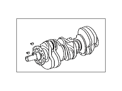 Toyota 13401-31080 Crankshaft