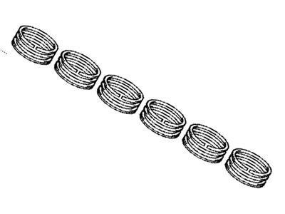 Scion tC Piston Ring Set - 13011-36170