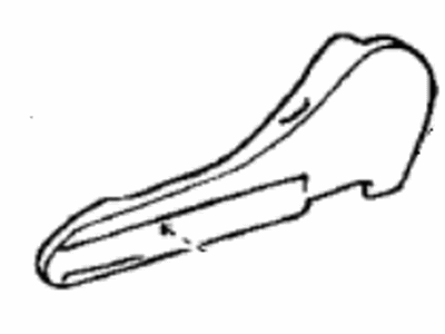 Toyota 71861-60090-A1 Shield, Front Seat Cushion, Inner Passenger Side