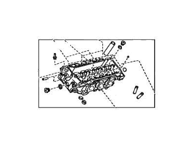 Toyota 11102-39316 Cylinder Head