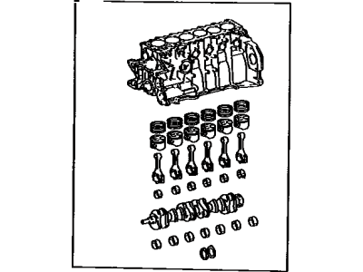 Toyota 11400-49135 Short Block