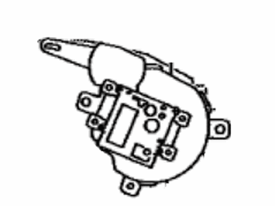 Toyota 87106-48240 Damper Servo Sub-Assembly, Air Conditioner Radiator