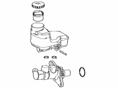 Toyota 47201-33610 Cylinder Sub-Assembly, Brake Master