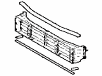 53019-33020 Toyota Shutter Sub-Assembly, Radiator Illustration 1 of 1