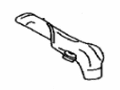 Toyota 17167-25040 Insulator, Exhaust Manifold Heat, Upper