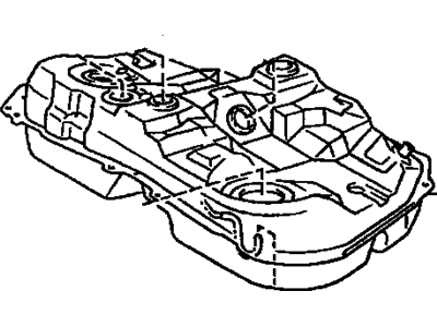 Toyota 77001-48090 Tank Assembly, Fuel