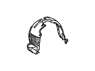 Toyota Camry Wheelhouse - 53875-32020