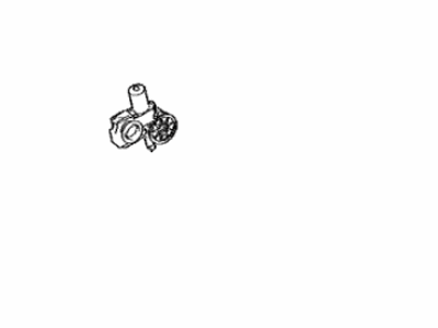 85720-07080 Toyota Motor Assembly, Power Window Regulator, Driver Side Illustration 1 of 1