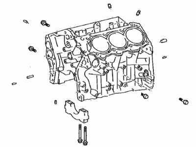 Toyota 11401-80062 Cylinder Block