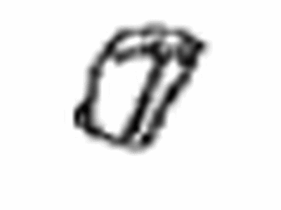 71832-33041 Toyota Cover, Front Seat Hinge, Driver Side Illustration 1 of 1