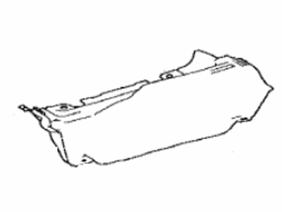 77606-06010 Toyota Tank Shield Illustration 1 of 1