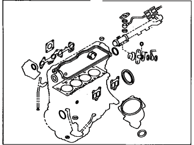 Toyota 04111-31445 Overhaul Gasket Set