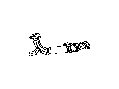 Toyota 17410-62031 Front Pipe