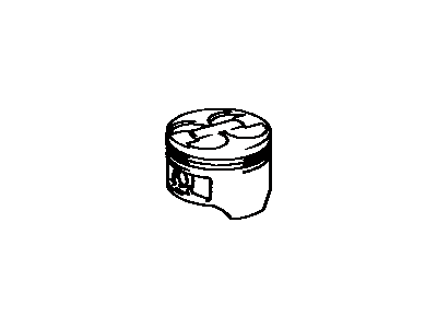 13101-31171-C0 Toyota Piston Sub-Assembly, W/Pin Illustration 1 of 1